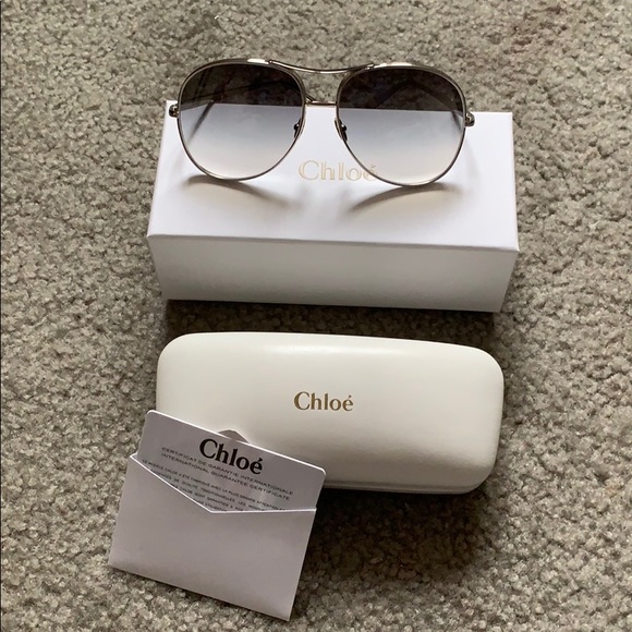 Chloe Accessories - ⚠️1 day sale ⚠️Chloe sunglasses new with full case